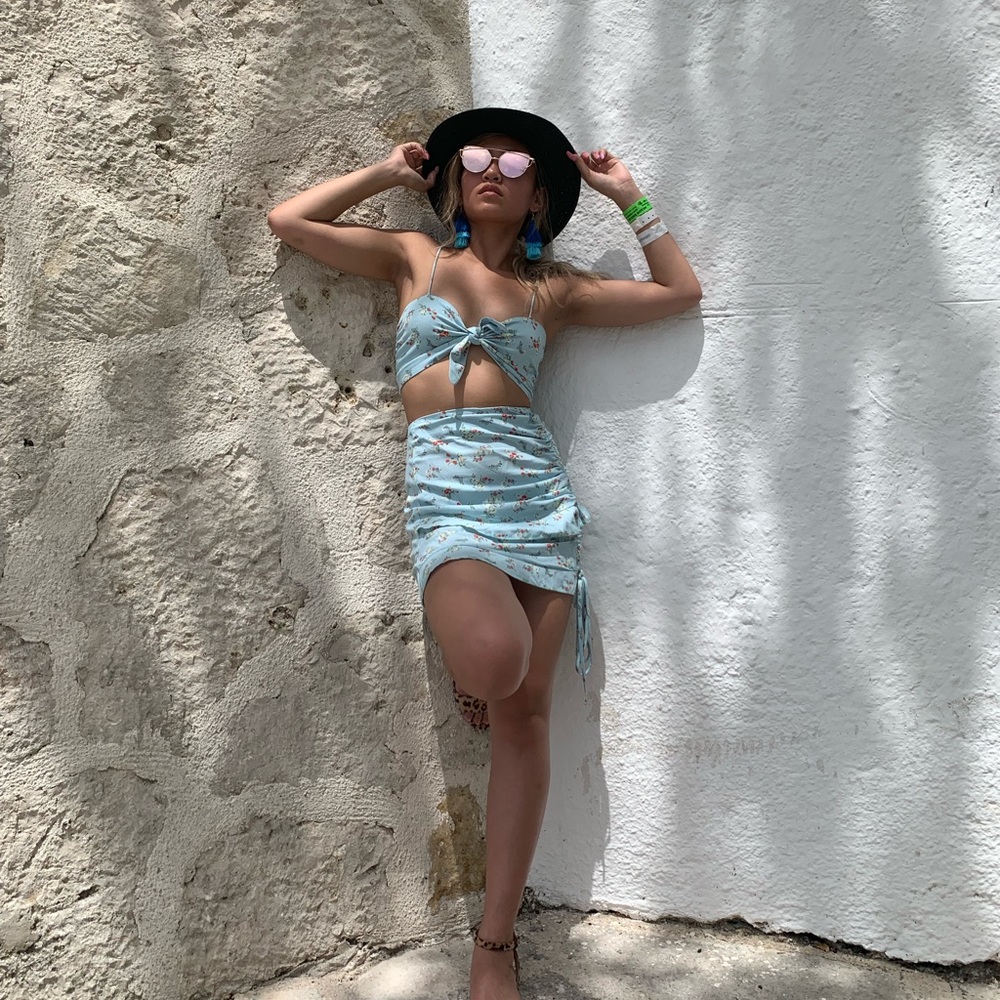 Floral Two Piece Set